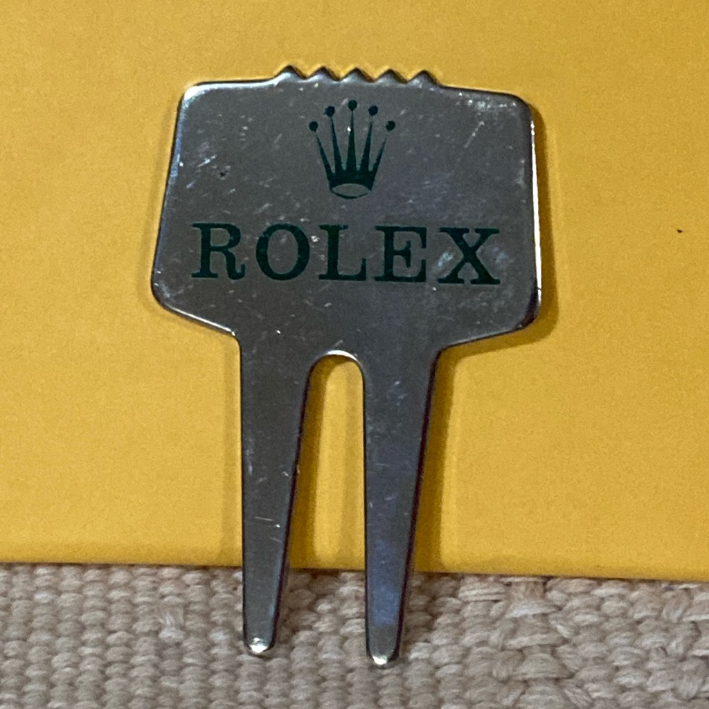 Euc Rolex Golf Ball Divet CleanerRepair Tool